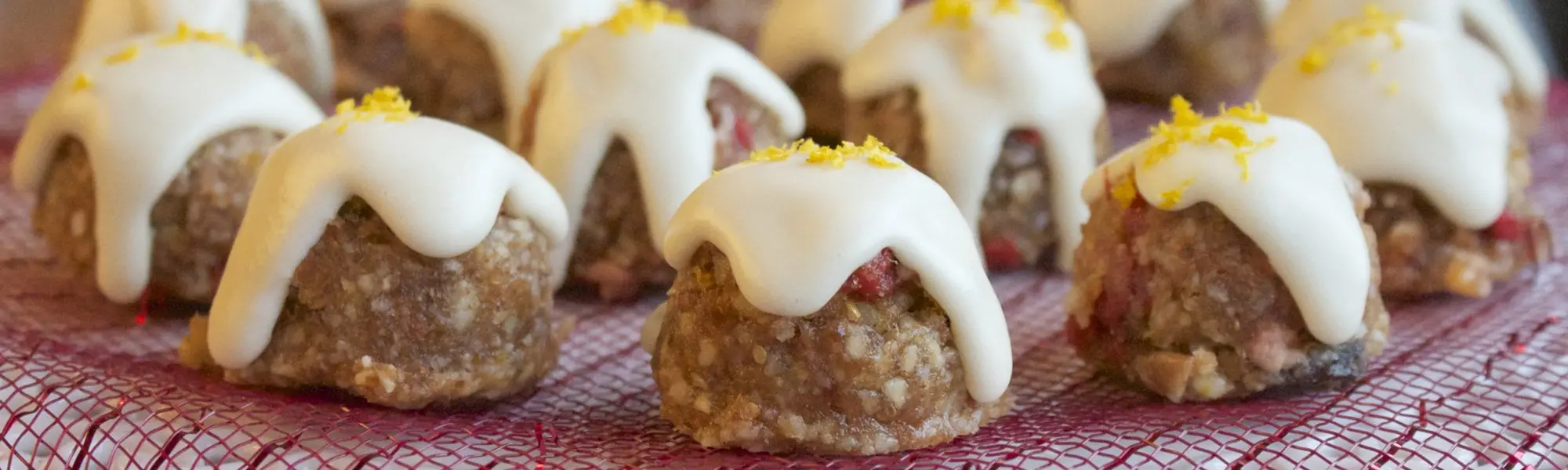 Mini Fruit Cake Balls (Raw and Vegan)