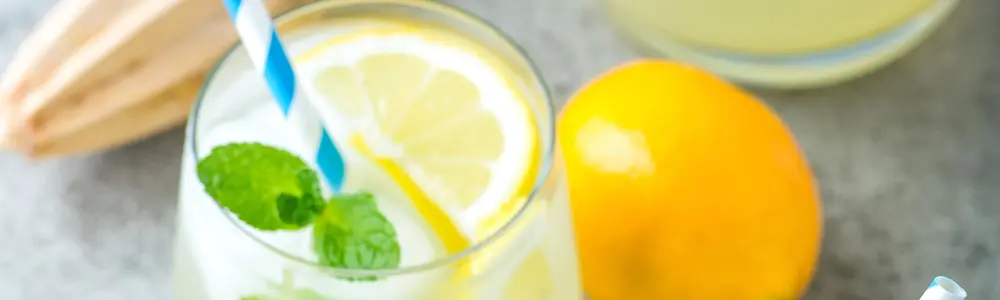 No-Sugar Mint Lemonade