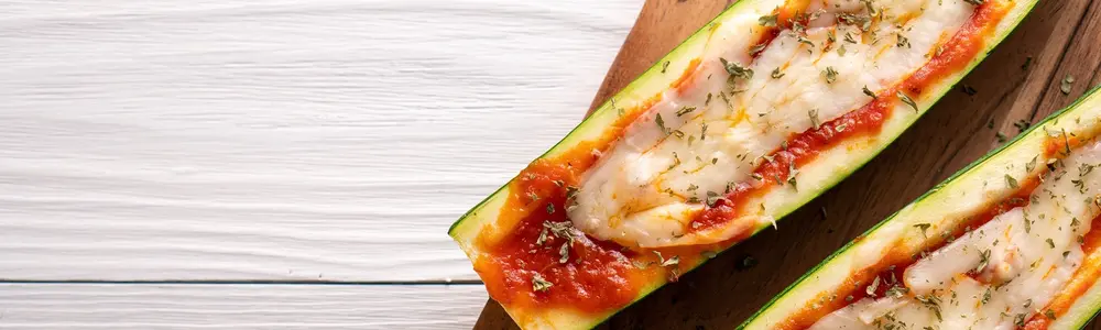 Zucchini Pizza Boats