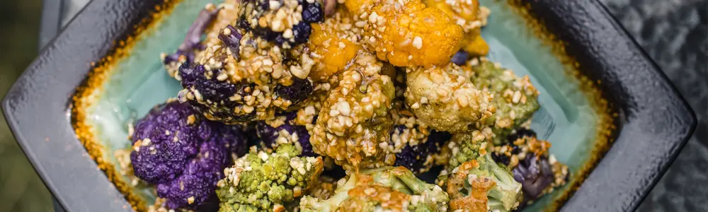 Honey-Garlic Cauliflower Wings